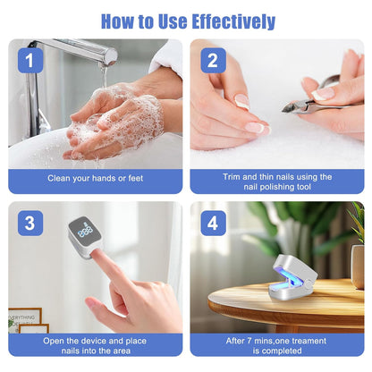 AVELVA dedal LED para hongos en uñas