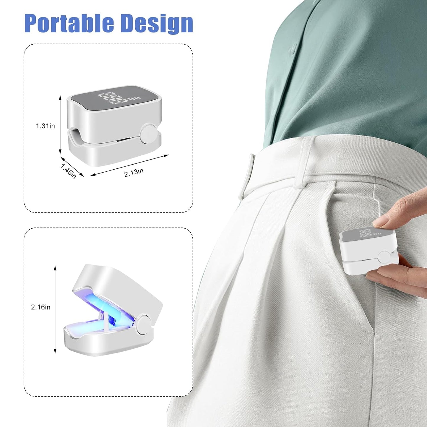 AVELVA dedal LED para hongos en uñas